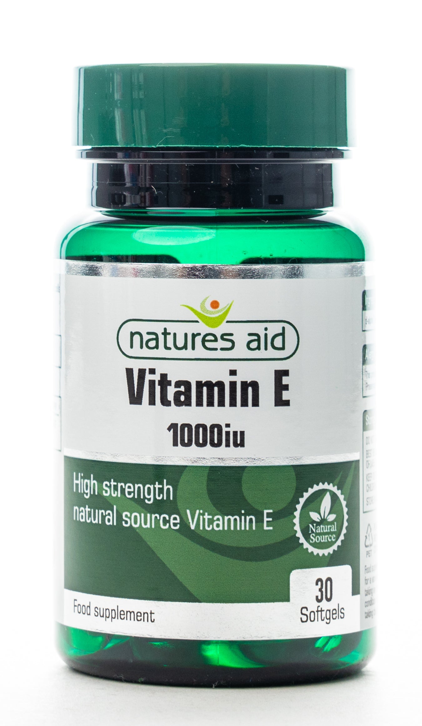 Natures Aid Vitamin E 1000IU 30 Softgels