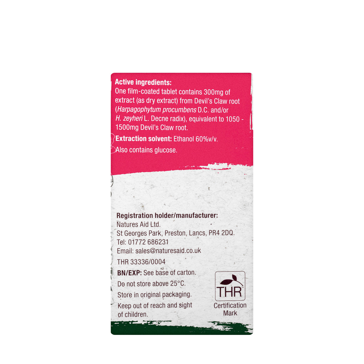 Natures Aid JointEeze Devils Claw 90 Tablet