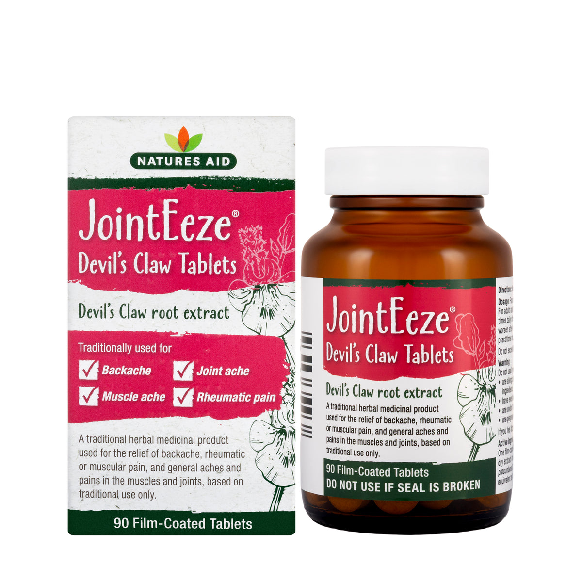 Natures Aid JointEeze Devils Claw 90 Tablet