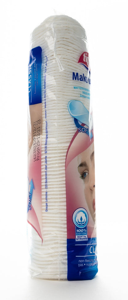 Tippys Cotton Makeup Pads 80 Pieces