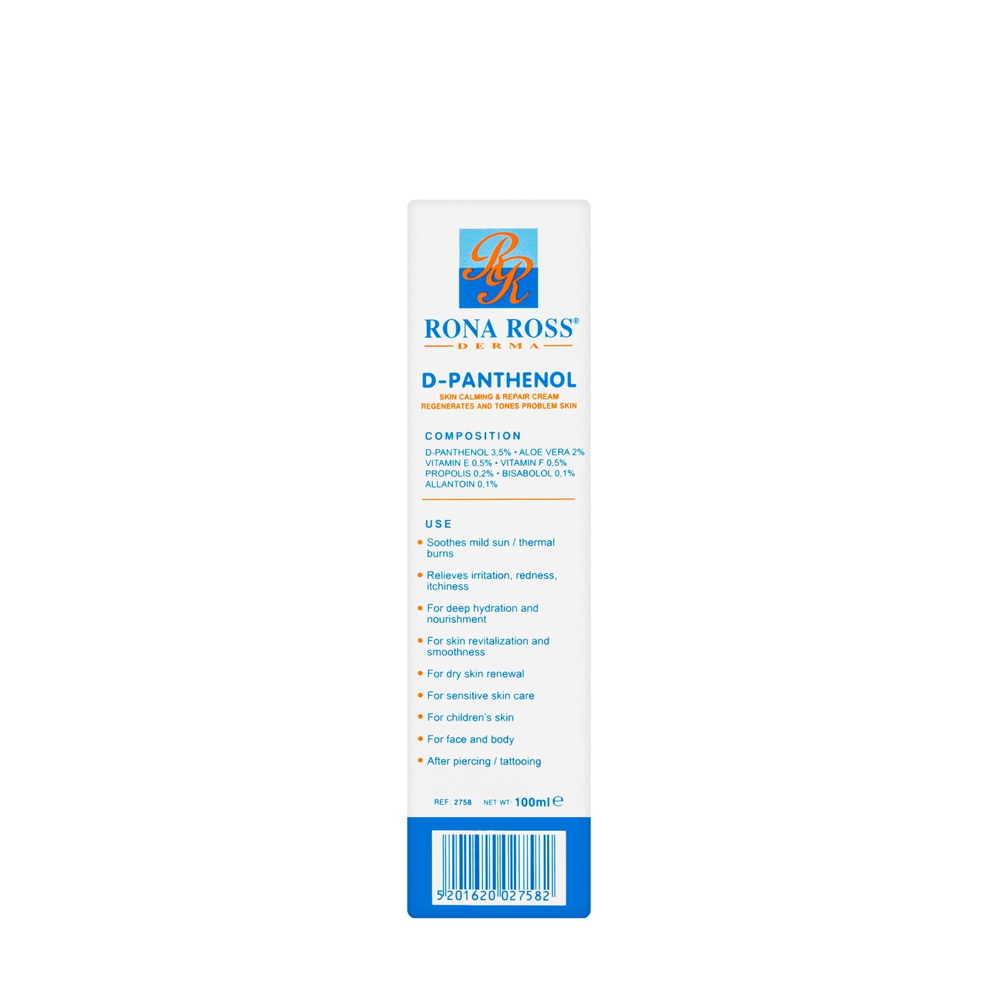 D-Panthenol Skin Calming & Repair Cream 100 Ml