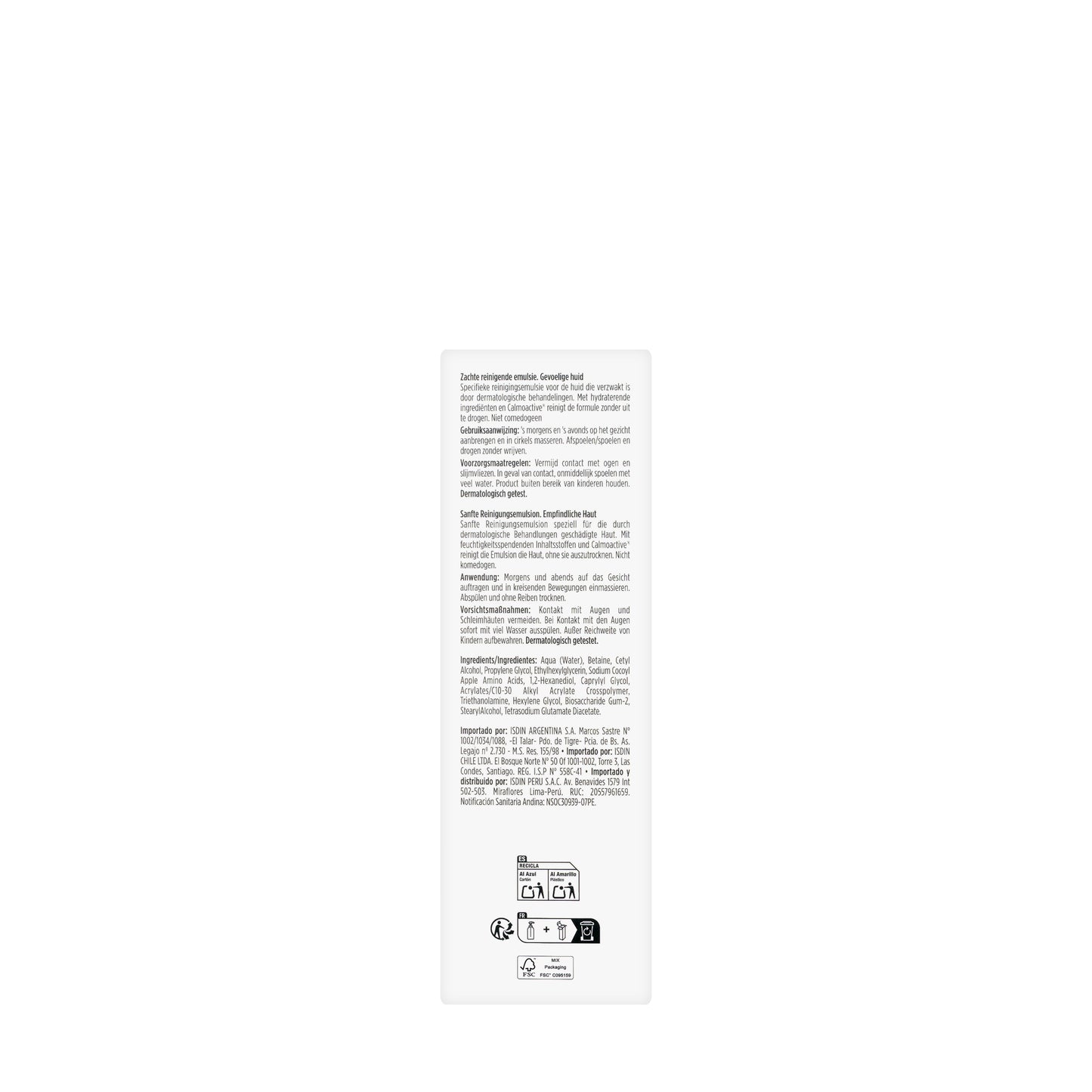Isdin Acniben Rx Cleansing Emulsion 180 Ml