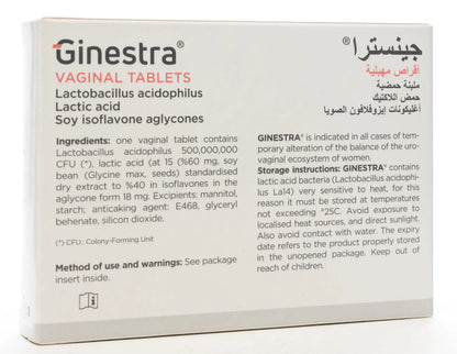 Ginestra Vaginal 14 Tablets