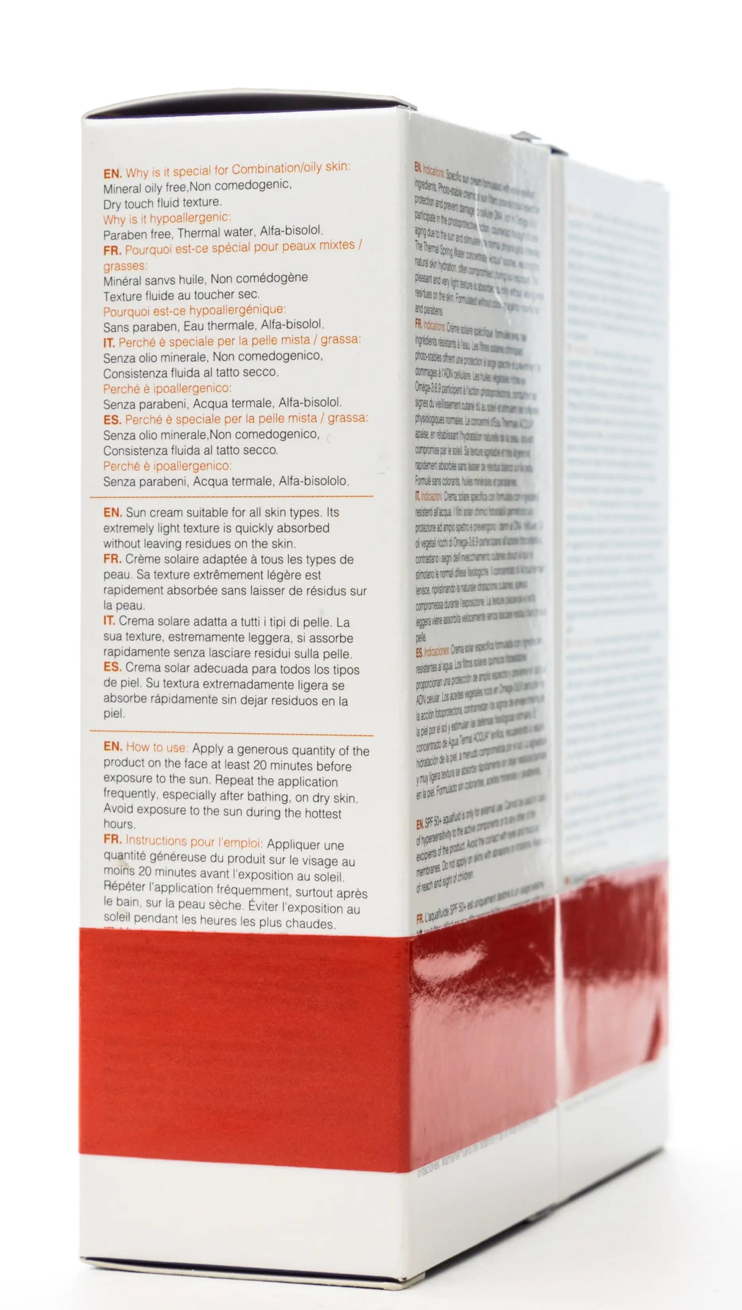 Juvelab Spf 50+ Whitening  Aqua Fluid 40 Ml 1+1 Offer