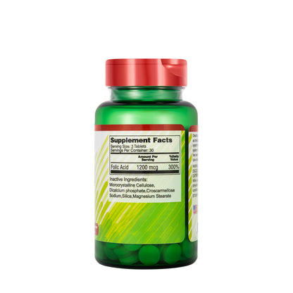 Human Essentials Folic Acid 1200 Mcg 90 Tablet