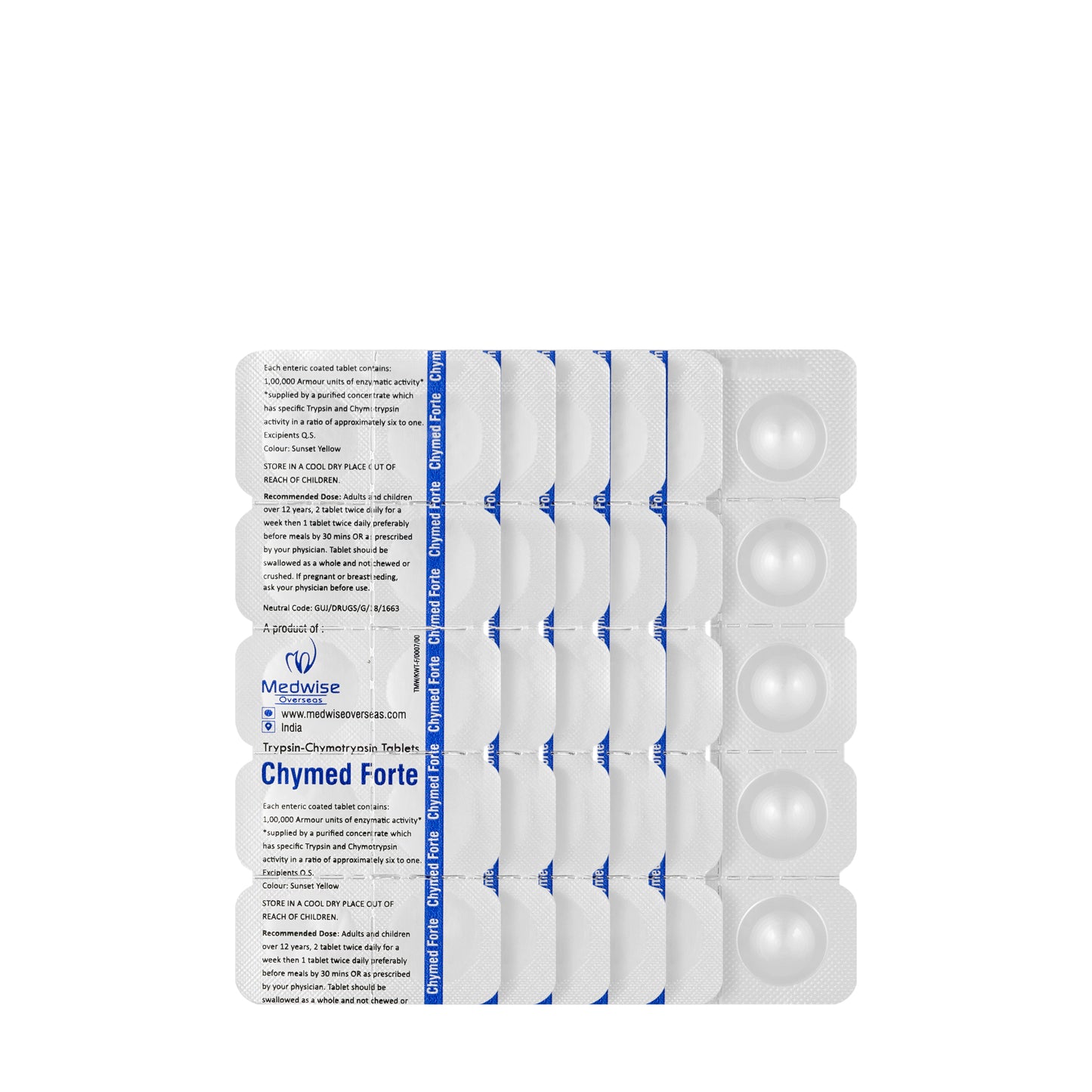 Chymed Forte 60 Tablets
