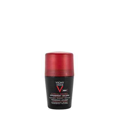 Vichy Clinical Control [Black] Deodorant  Roll On Men 96 Hours 50 ml