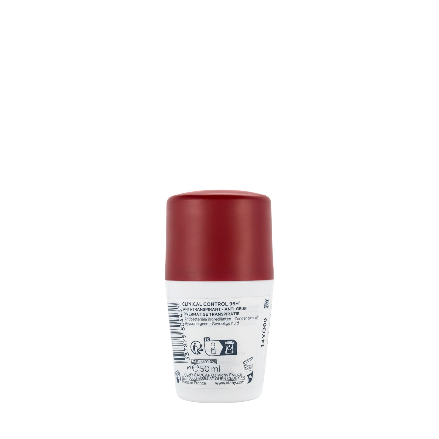 Vichy Clinical Control [Red] Deodorant  Roll Women 96 Hours 50 ml