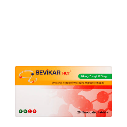Sevikar Hct 20/5/12.5Mg 28 Tablets