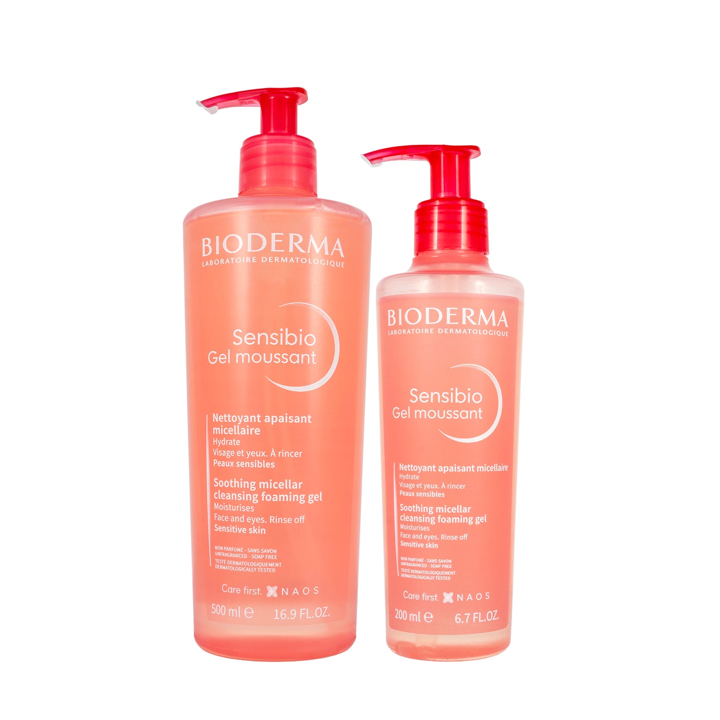 Bioderma Sensibio Cleansing Foaming Gel 500 Ml + 200 Ml Offer Pack