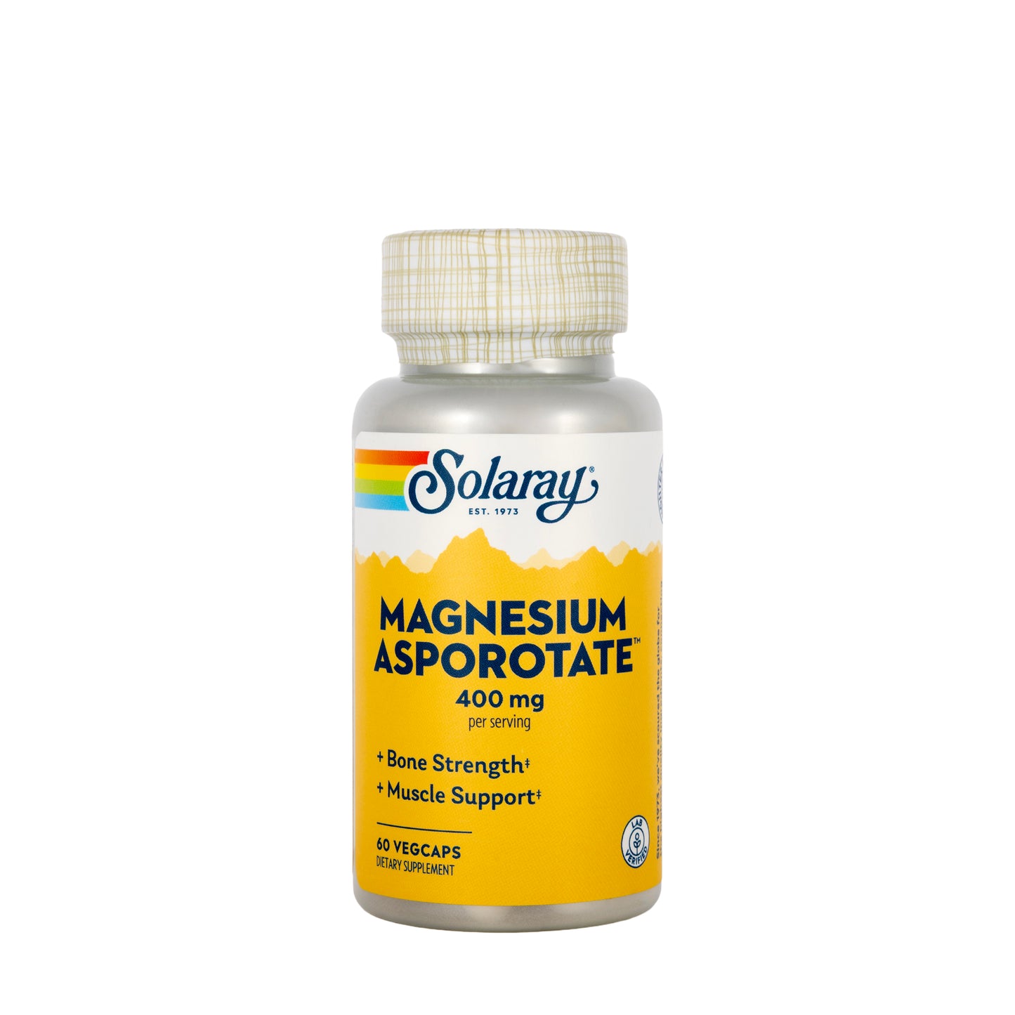 Solaray Magnesium Asporotate 400mg 60 Capsules