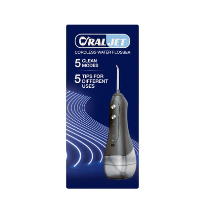 Oraljet Cordless Water Flosser-Black