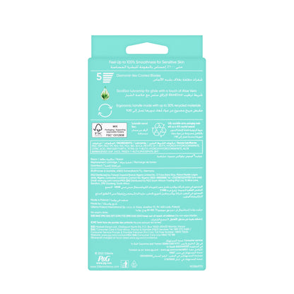 Gilt Venus Delux Smooth Sensitive Razor 2 Blades