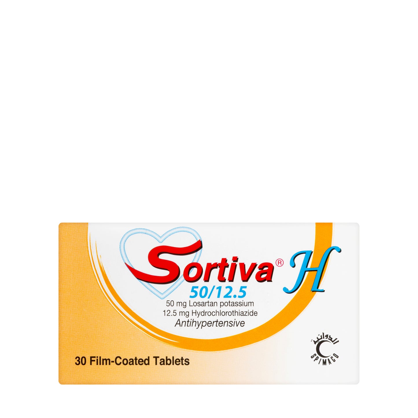 Sortiva H 50/12.5Mg 30 Tablets