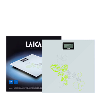 Laica Electronic White Scale With leaves [PS1072]