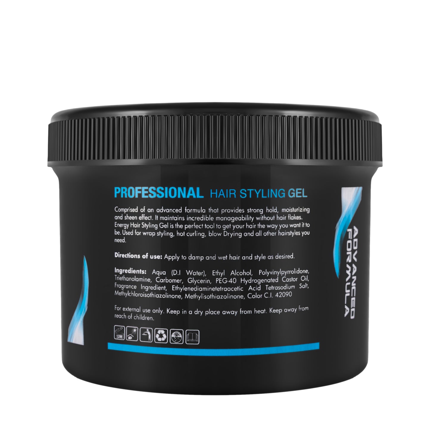 Energy Cosmetics Armada Professional Hair Styling Gel [1] Extra Hold 500 Ml