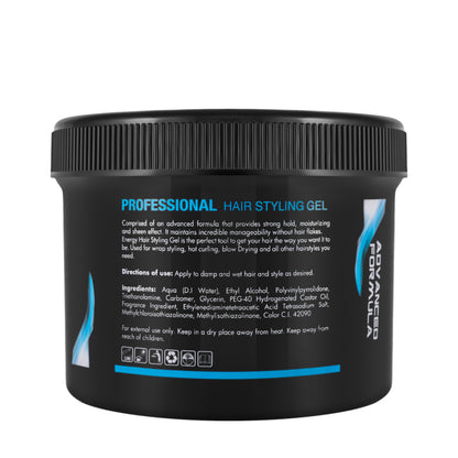 Energy Cosmetics Armada Professional Hair Styling Gel [1] Extra Hold 500 Ml