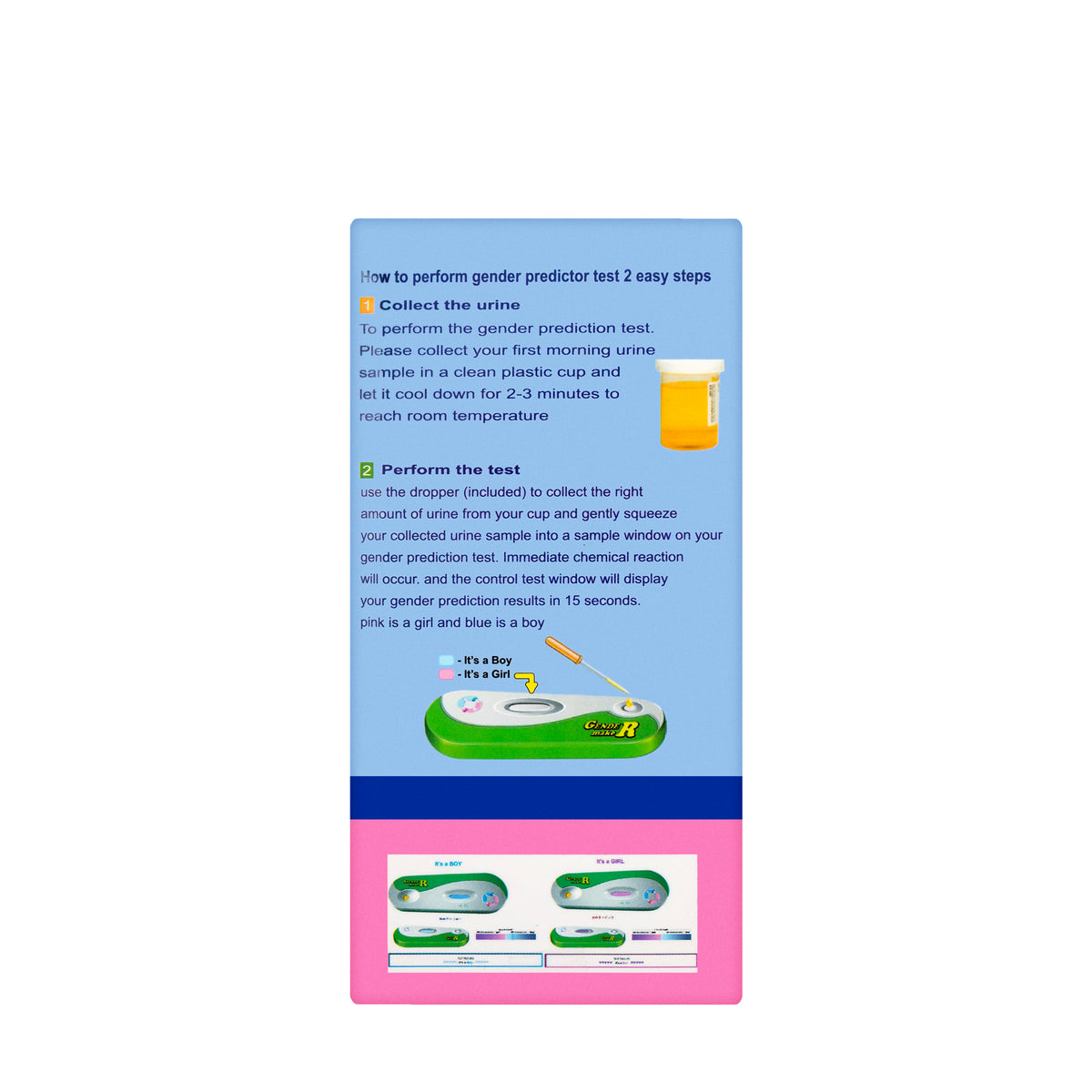 Gendermaker Gender Prediction Test Kit