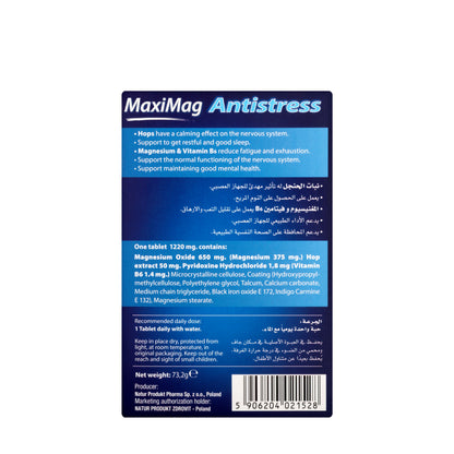 Zdrovit Maximag Antistress 60 Tablets