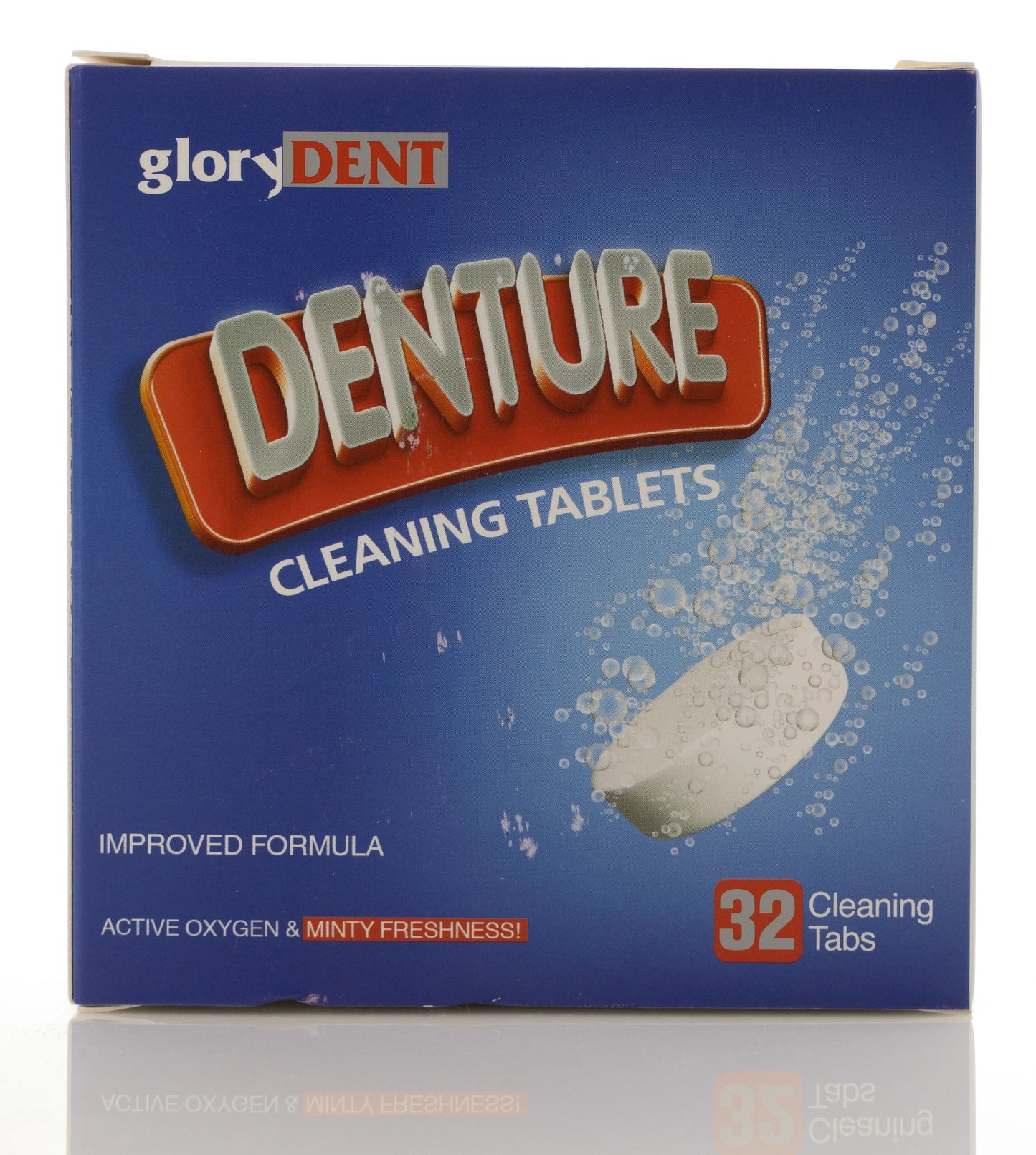 Glorydent Denture Clean Tablet 32 Pieces