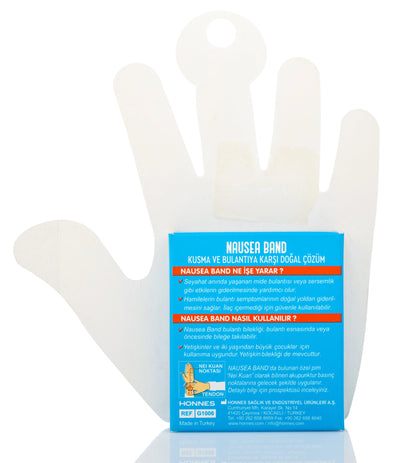 Getwell Nausea Band Blue 2 Pieces