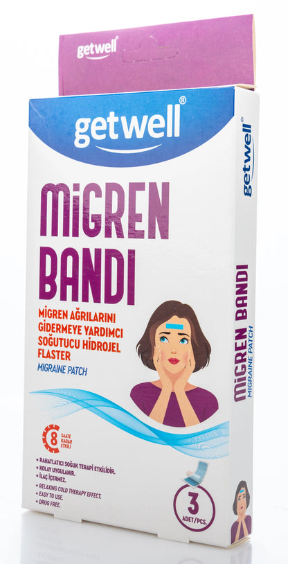 Getwell Migraine Patch 3 Pieces
