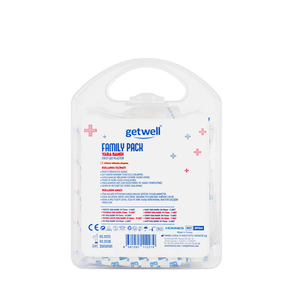 Getwell Family Pack First Aid Plaster 60 Pieces