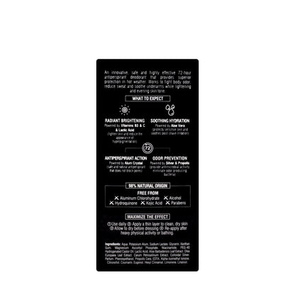Beesline 72 Hours Men Whitening Roll On Deo Silver Power Heat Protection 50 Ml 1+1 Offer Pack