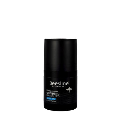 Beesline 72 Hours Men Whitening Roll On Deo Super Dry Silver Power Ocean Fresh 50 Ml 1+1 Offer Pack