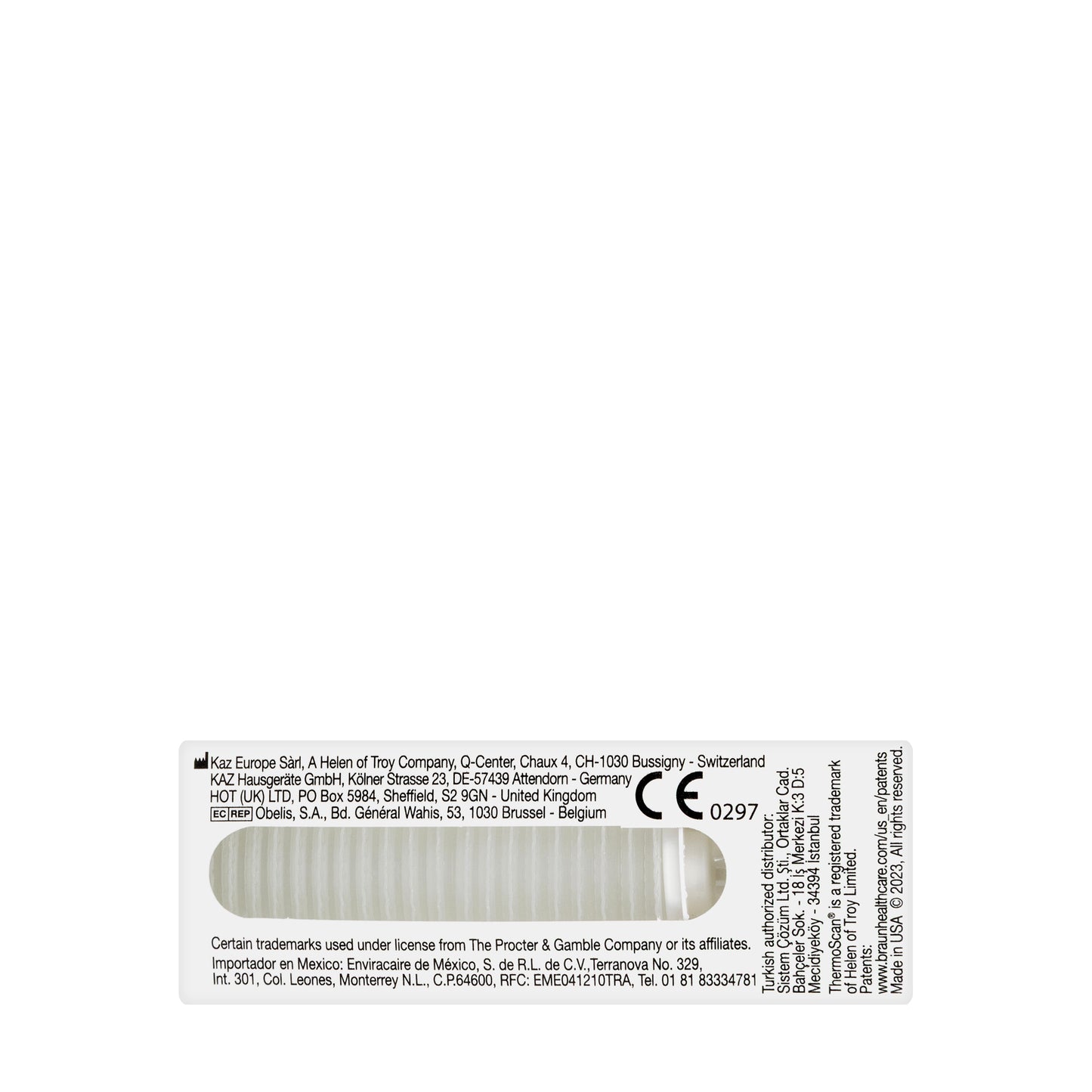 Braun Thermoscan 7+ Ear Thermometer [IRT 6525]