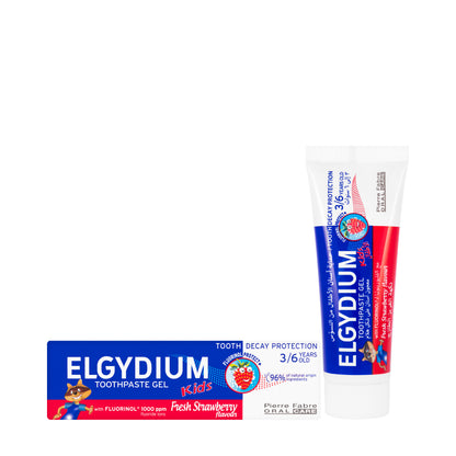 Elgydium Kids Toothpaste Strawberry 3-6 Years