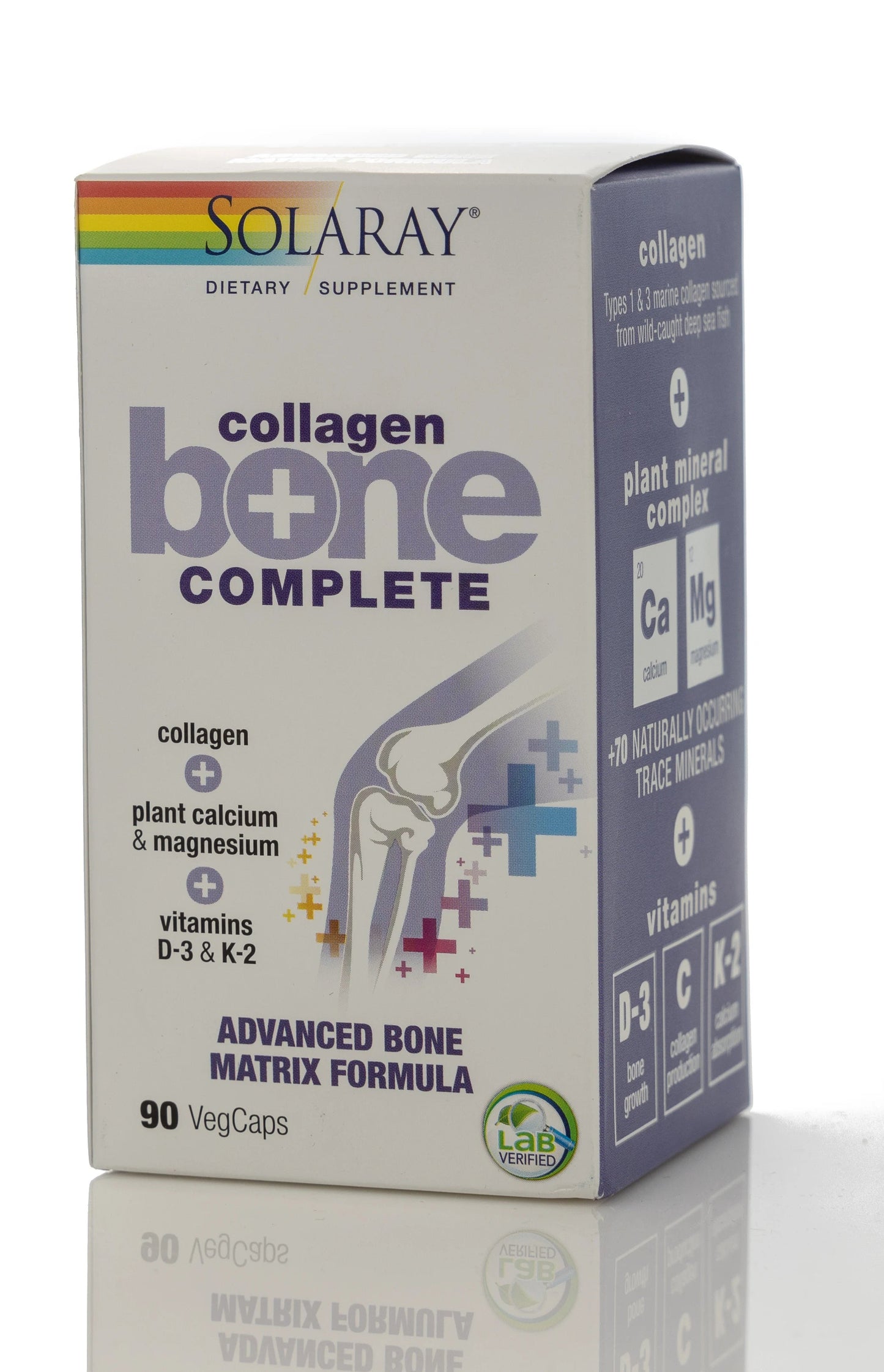 Solaray Collagen Bone Complete 90 Capsules