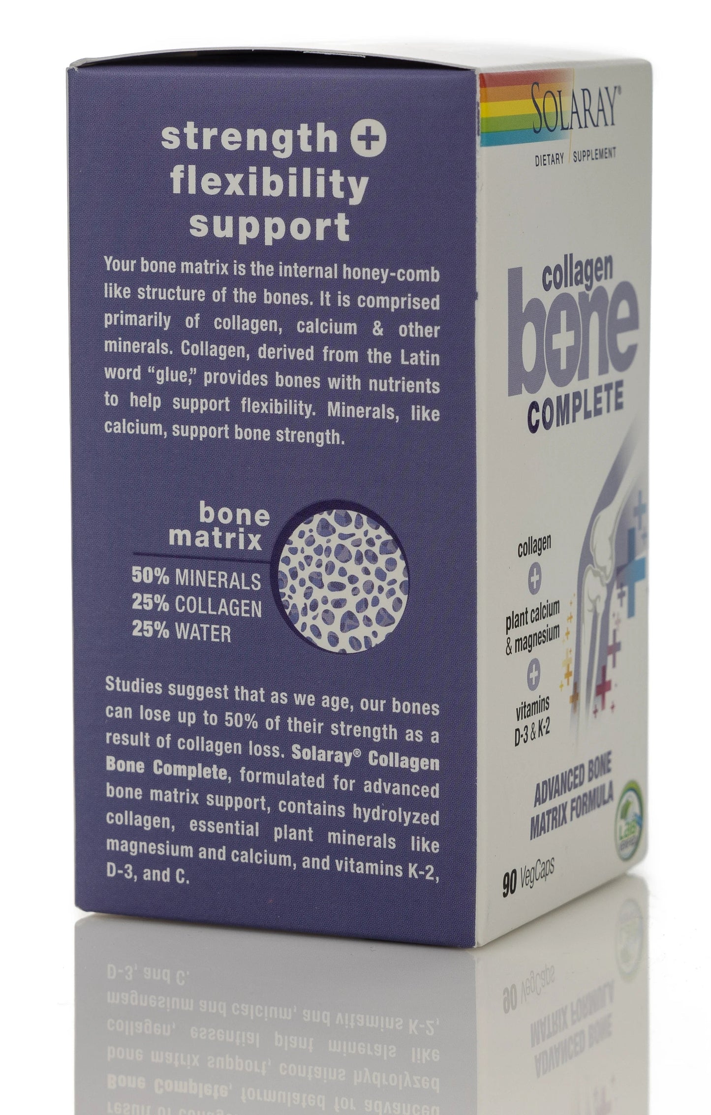 Solaray Collagen Bone Complete 90 Capsules