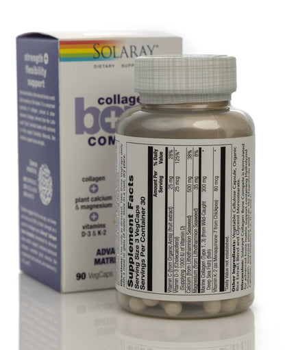 Solaray Collagen Bone Complete 90 Capsules