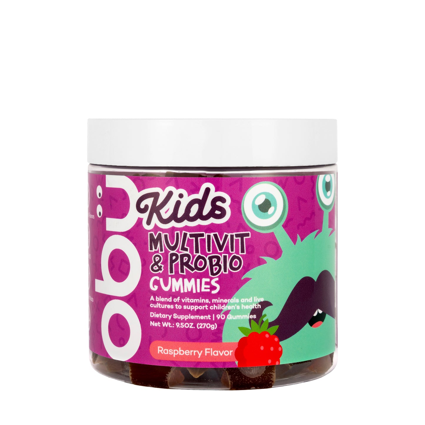 OBU Kids MultiVit and Probio Gummies 90 Gummies