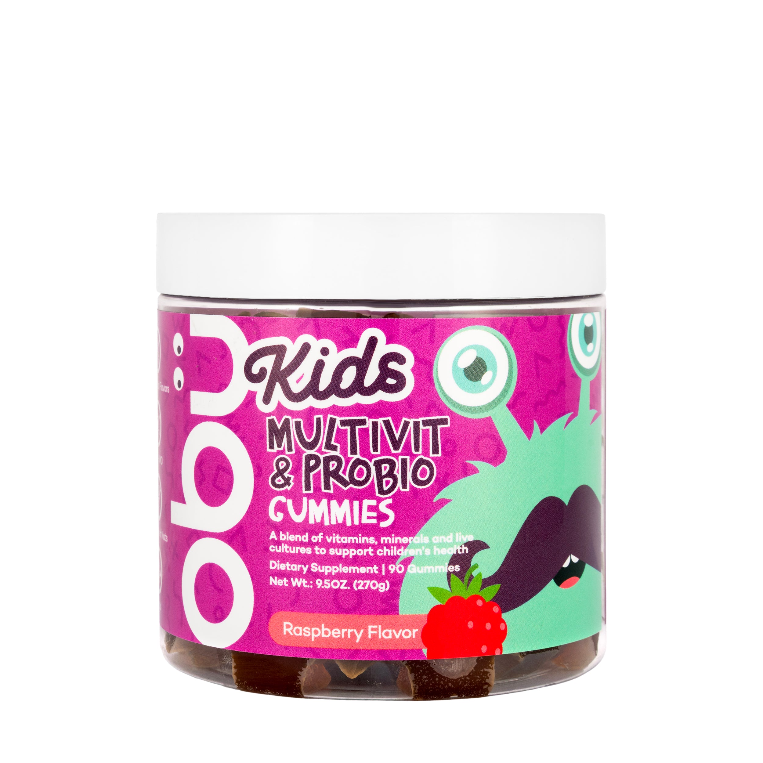OBU Kids MultiVit and Probio Gummies 90 Gummies