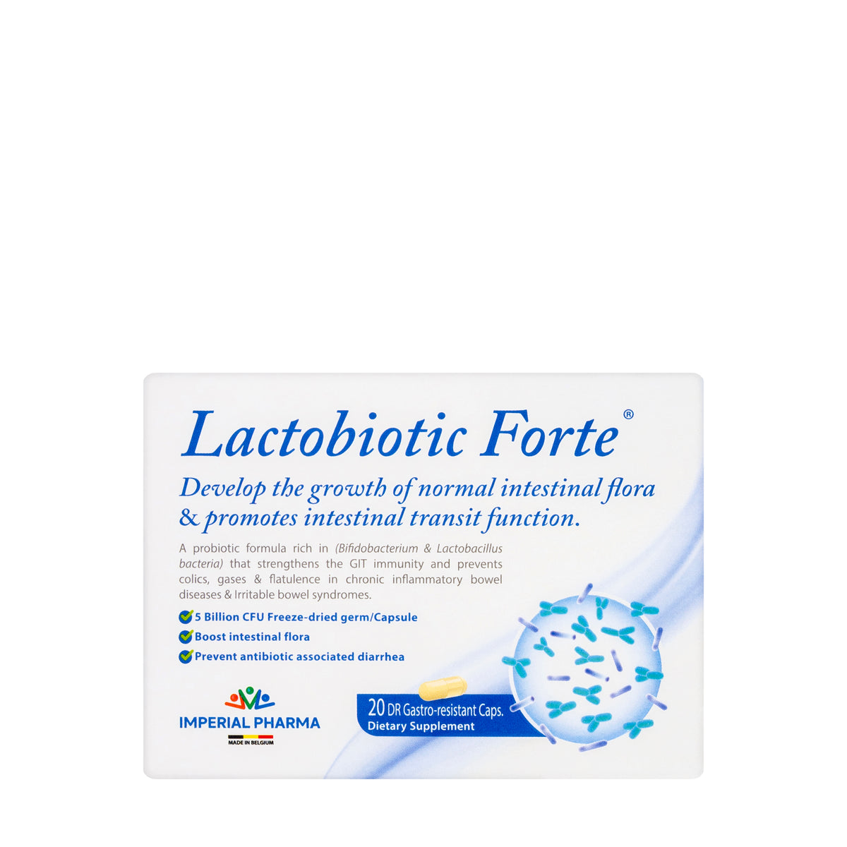 Lactobiotic Forte 20 Capsule