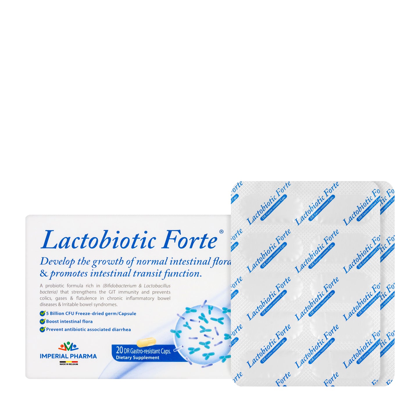 Lactobiotic Forte 20 Capsule