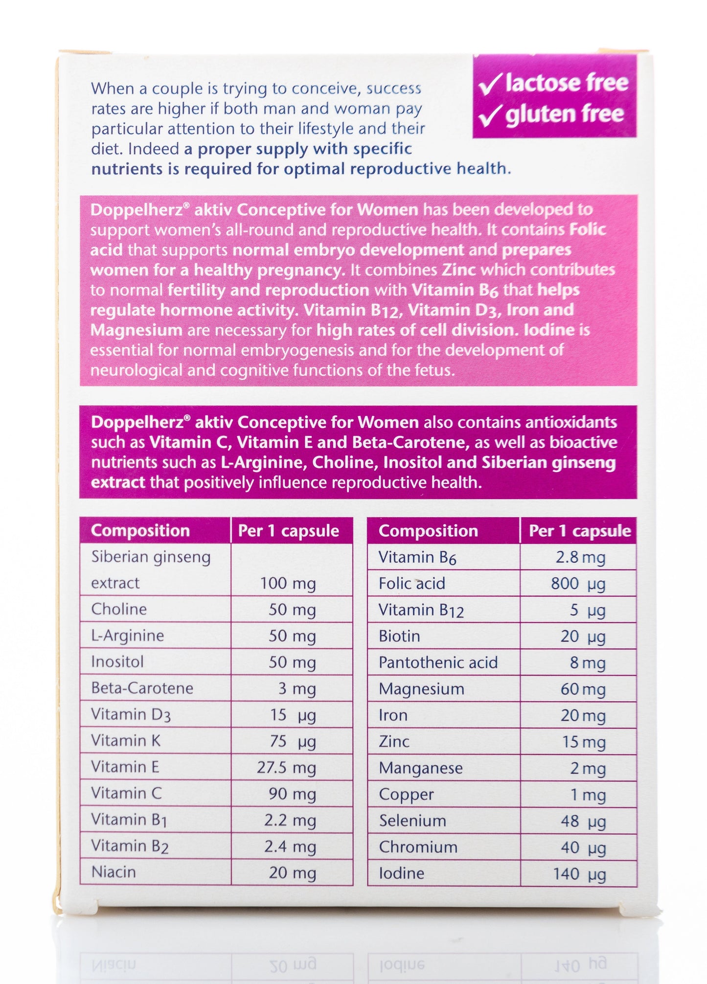 Doppelherz Aktiv Conceptive For Women 60 Capsule