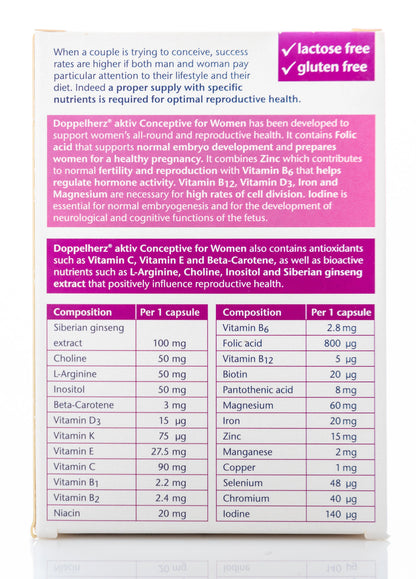 Doppelherz Aktiv Conceptive For Women 60 Capsule