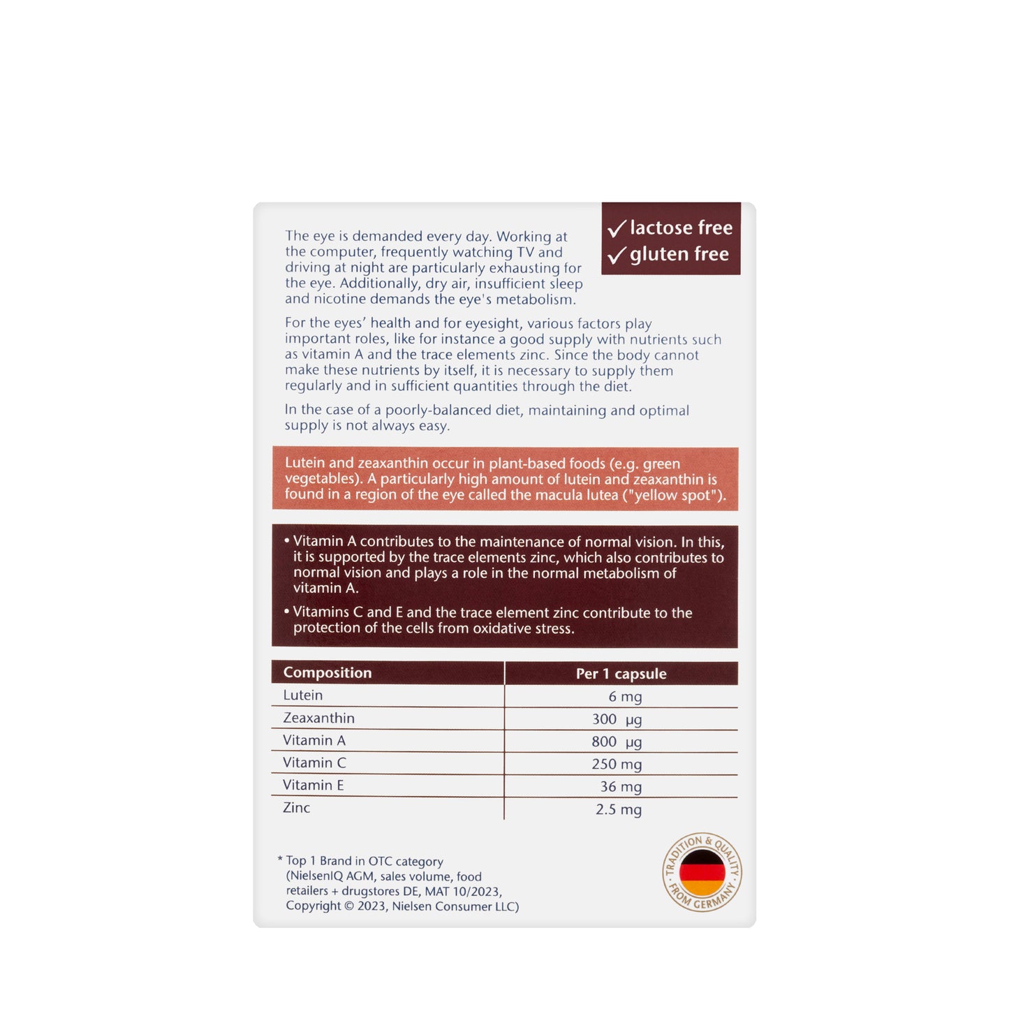 Doppelherz Aktiv Eye Vital 30 Capsule