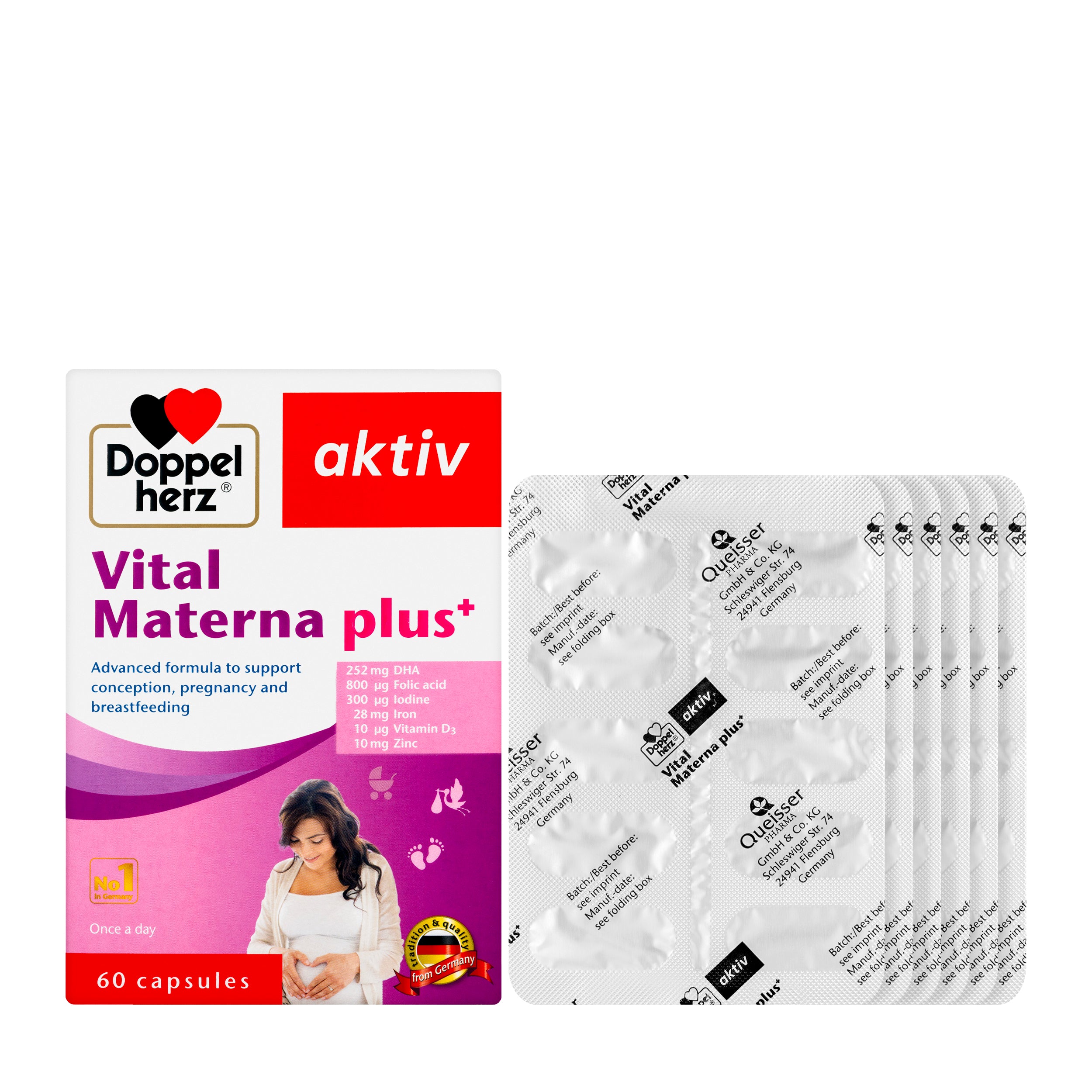 Doppelherz Aktiv Vital Materna Plus 60 Capsule
