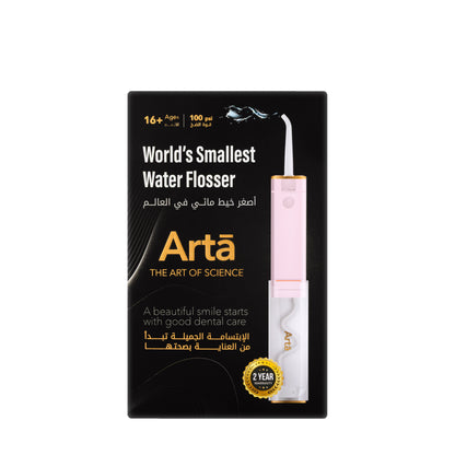 Arta Mini Water Flosser 100Psi Pink [S]
