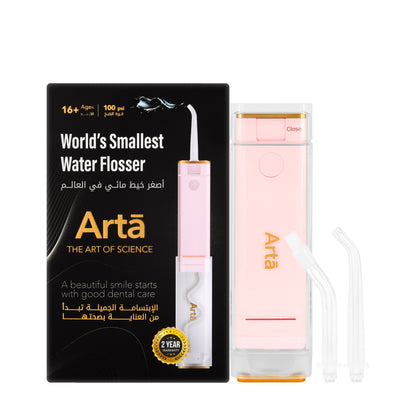 Arta Mini Water Flosser 100Psi Pink [S]