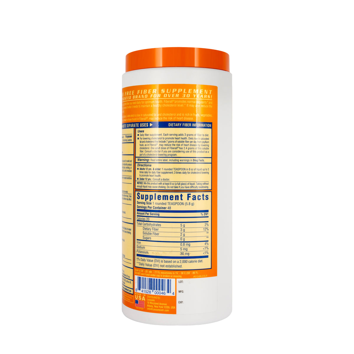 Fiberall Orange 283 Gm Powder