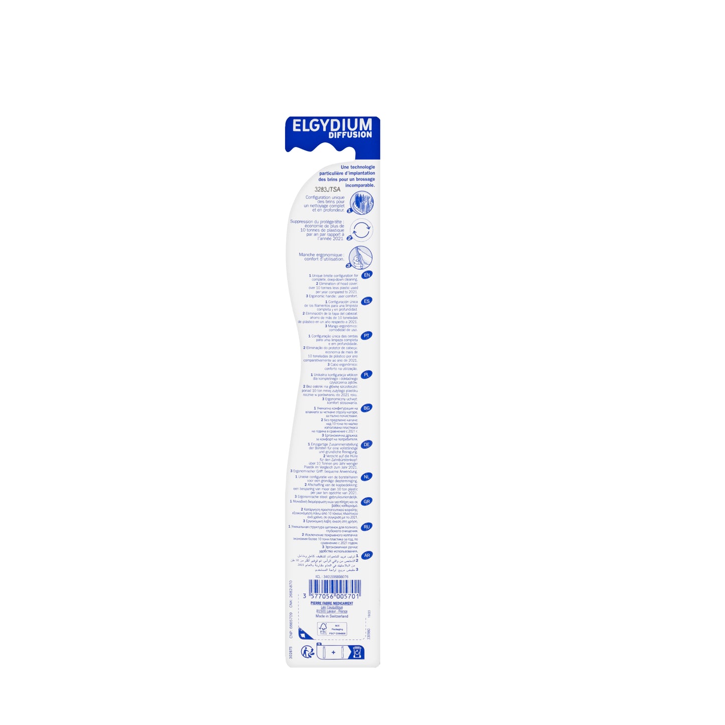 Elgydium Diffusion Toothbrush [Soft]