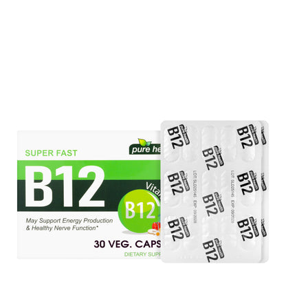 Pure Health Pure Vitamin-B12 30 Capsules