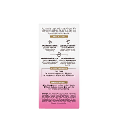 Beesline 48 Hours Whitening Roll On Deo Elder Rose 50 Ml 1+1 Offer Pack