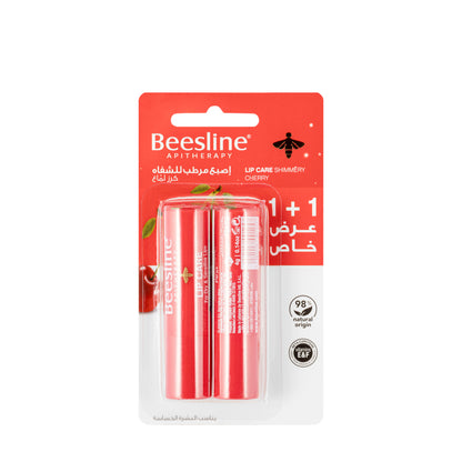 Beesline Lip Care Cherry 4 Gm 1+1 Offer Pack