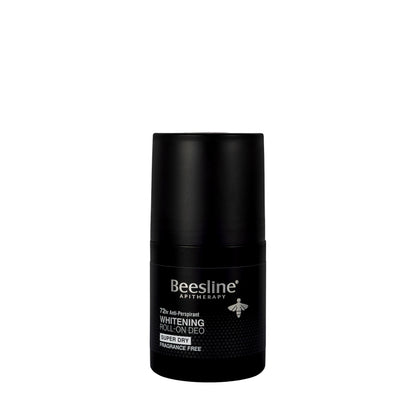 Beesline 72 Hours Men Whitening Roll On Deo Super Dry Silver Power Fragrance Free 50 Ml 1+1 Offer Pack